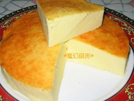 挑战面包新语-轻乳酪蛋糕处女作(图)