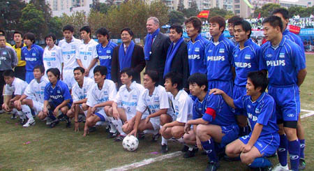 03-04飞利浦中国大学生足球联赛上海开幕